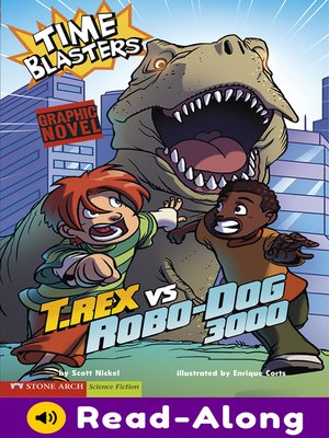 cover image of T. Rex vs Robo-Dog 3000